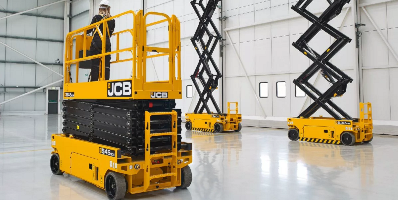 ножничный подъёмник JCB